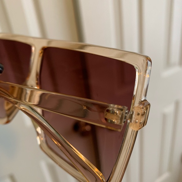 Set of 2 square oversized sunglasses - Picture 10 of 10